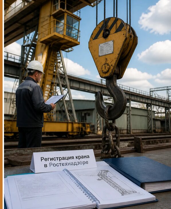 Регистрация крана в Ростехнадзоре в Солнечногорске от 15612 р. | Авеста ОТиПБ
